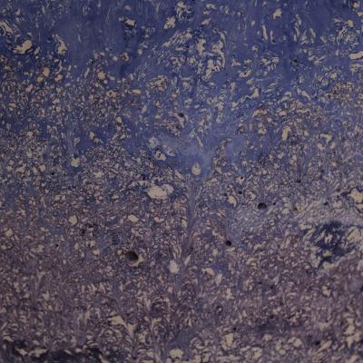 Contemporary Stucco Marble Spanish Side Table