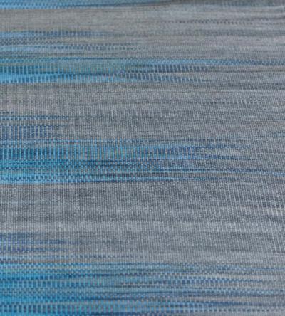 Contemporary Vegetable Dyed Wool Abstract Flatweave