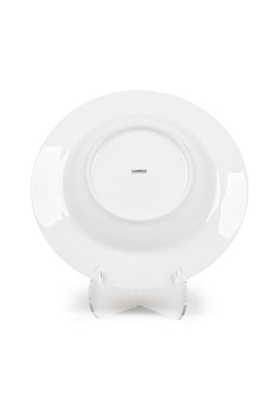 Contemporary White Soup Plates