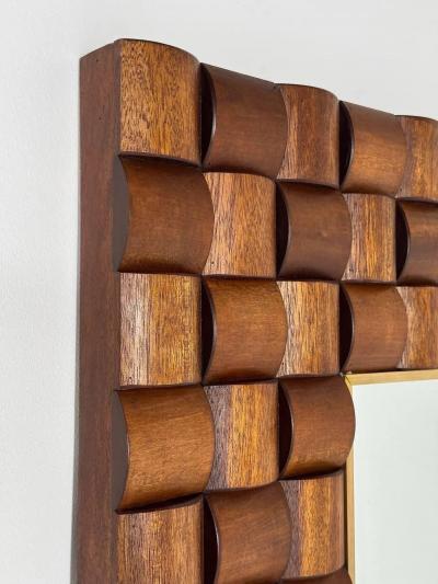 Contemporary Wooden Mirror Italy
