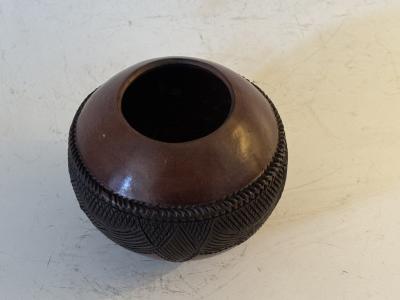 Contemporary Zulu Beer Cup by Jabu Nala