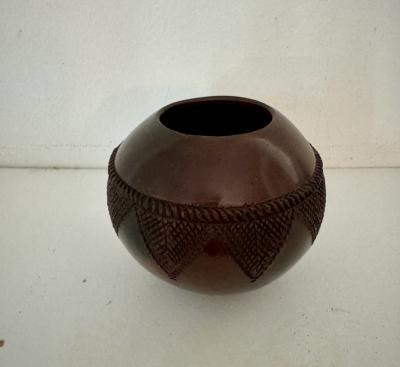 Contemporary Zulu Beer Cup by Jabu Nala