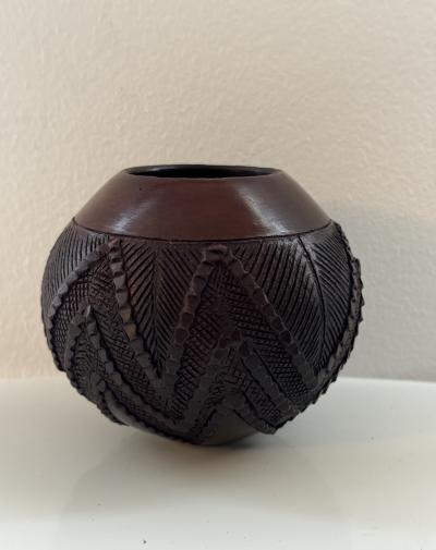 Contemporary Zulu Beer Cup by Jabu Nala