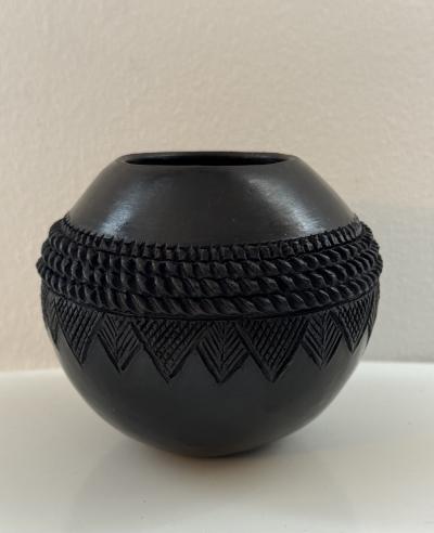 Contemporary Zulu Beer Cup by Jabu Nala