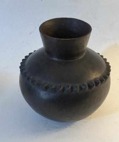 Contemporary Zulu Beer Pot by Thembi Nala