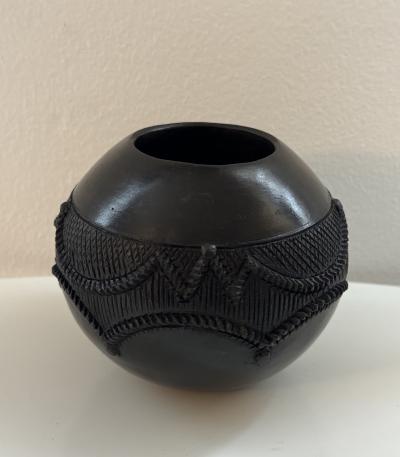 Contemporary Zulu Jar by Jabu Nala