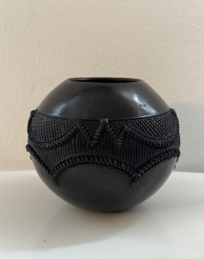Contemporary Zulu Jar by Jabu Nala