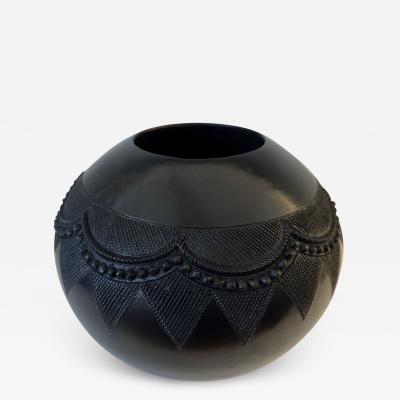 Contemporary Zulu Pottery Jar By Jabu Nala