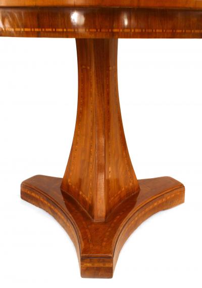Continental Austrian Walnut Center Table