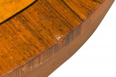 Continental Biedermeier Beige Center Table