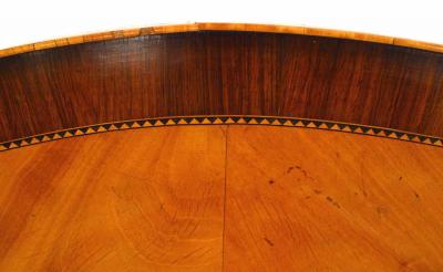 Continental Dutch Satinwood Center Table