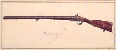 Continental Firearm Watercolors