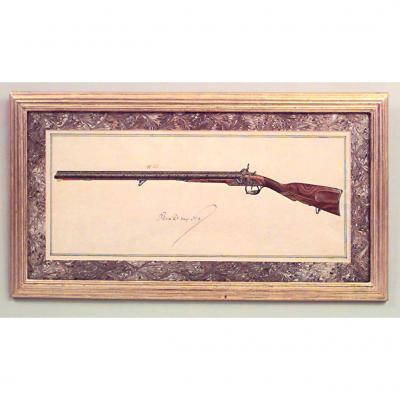 Continental Firearm Watercolors