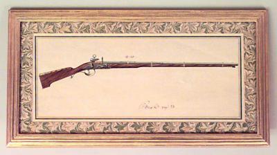 Continental Firearm Watercolors