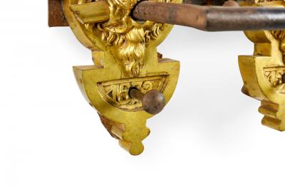 Continental German Bronze Lion Door Pull