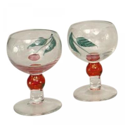 Continental German Decanter and Glass Set