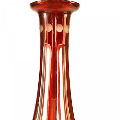 Continental German Etched Glass Decanter
