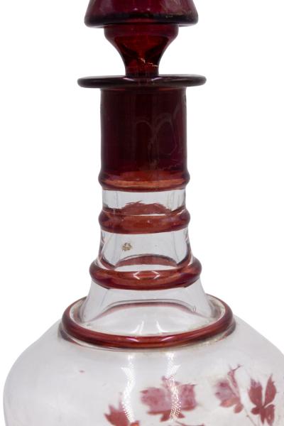 Continental German Glass Decanter