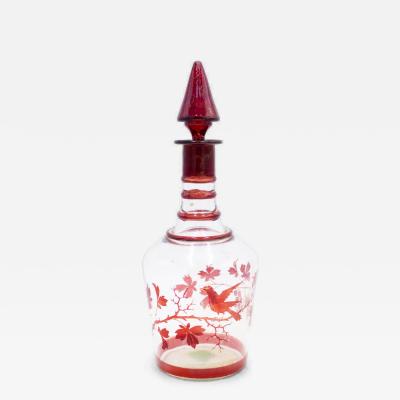 Continental German Glass Decanter