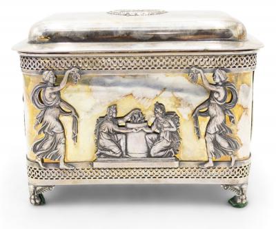 Continental German Neo Classic Silver Box