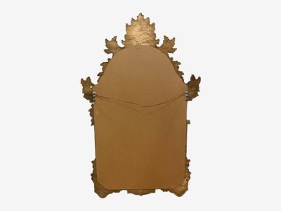 Continental Giltwood Arched Wall Mirrors USA 20th c 