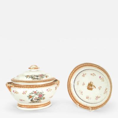 Continental Porcelain Soup Tureen