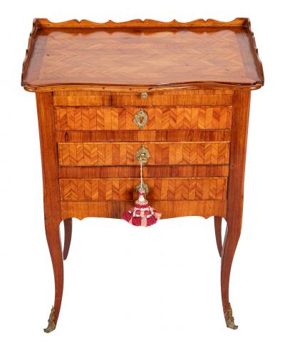 Continental Three Drawer Commode