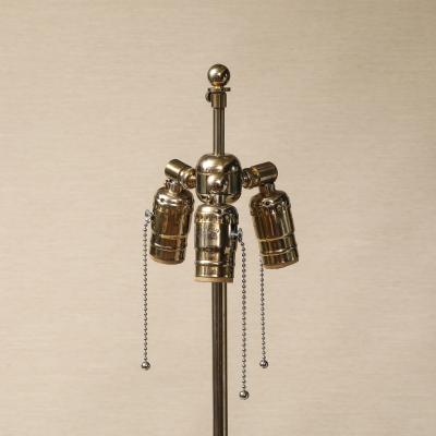 Converted Cloche Table Lamp