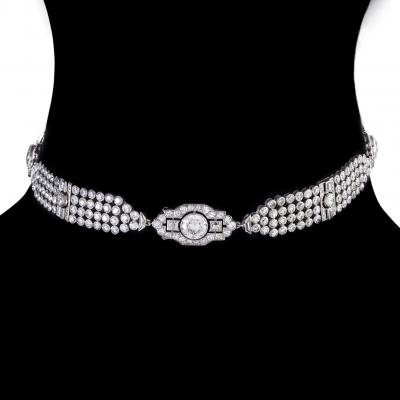 Convertible Diamond Collar Necklace