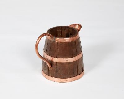 Coopered Cider Pitcher