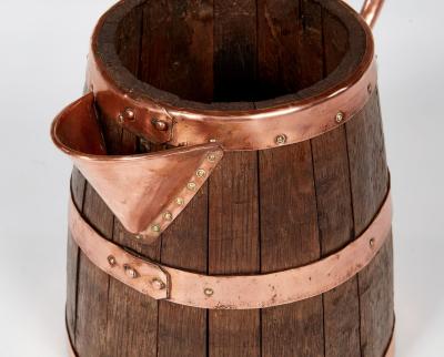 Coopered Cider Pitcher