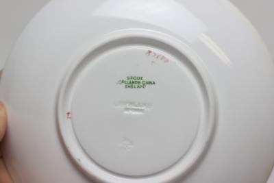 Copeland Spode Set of 8 Spode Copeland Consomm Bowls and Under Plates 1922 England