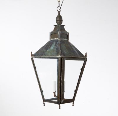 Copper Hanging Lantern