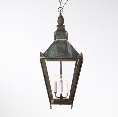 Copper Hanging Lantern