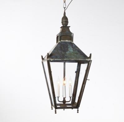 Copper Hanging Lantern