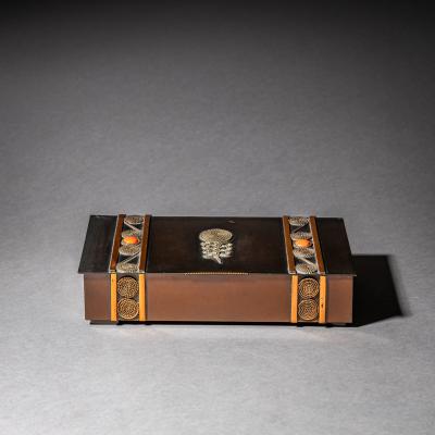 Copper Jewelry Box by Lignifer Hungary 1970s