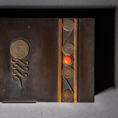 Copper Jewelry Box by Lignifer Hungary 1970s