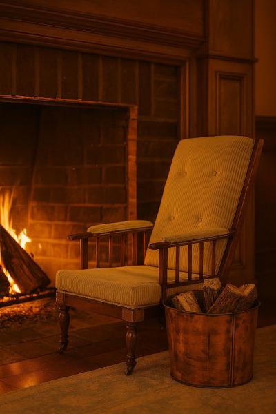 Copper Lidded Kindling Bin