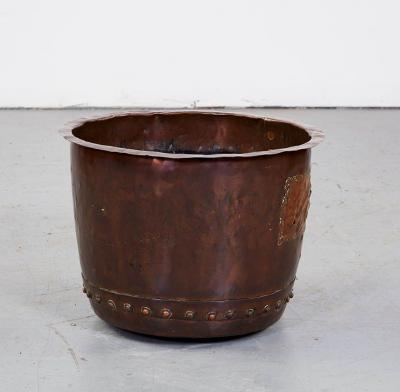 Copper Log Bin