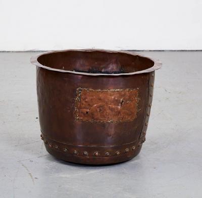 Copper Log Bin