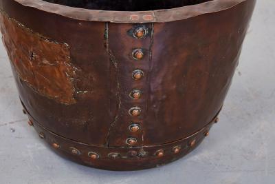 Copper Log Bin