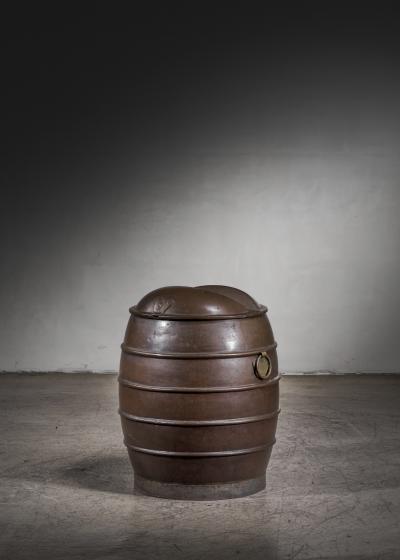 Copper water barrel