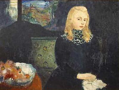 Copy of a Modern Blonde Woman Portrait