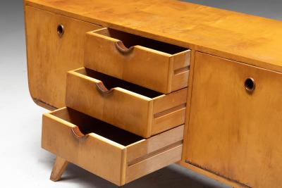 Cor Alons Sideboard Attributed to Cor Alons for Den Boer Gouda Netherlands 1950s