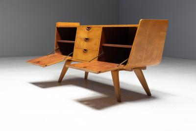 Cor Alons Sideboard Attributed to Cor Alons for Den Boer Gouda Netherlands 1950s