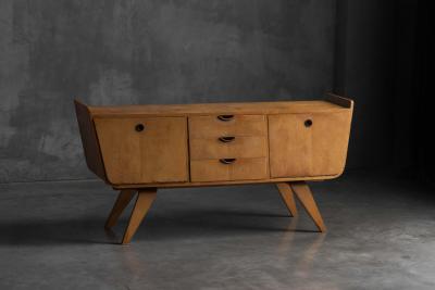 Cor Alons Sideboard Attributed to Cor Alons for Den Boer Gouda Netherlands 1950s