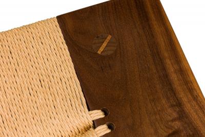 Corda Bench Footstool Natural Papercord 