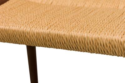 Corda Bench Footstool Natural Papercord 