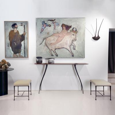 Corinne Tichadou EUROPE Europa and Zeus Oil painting by Corinne Tichadou