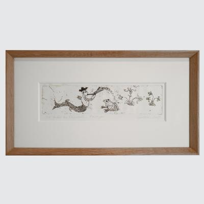 Corinne Tichadou THE GARDEN OF THE INNOCENTS Engraving by Corinne Tichadou